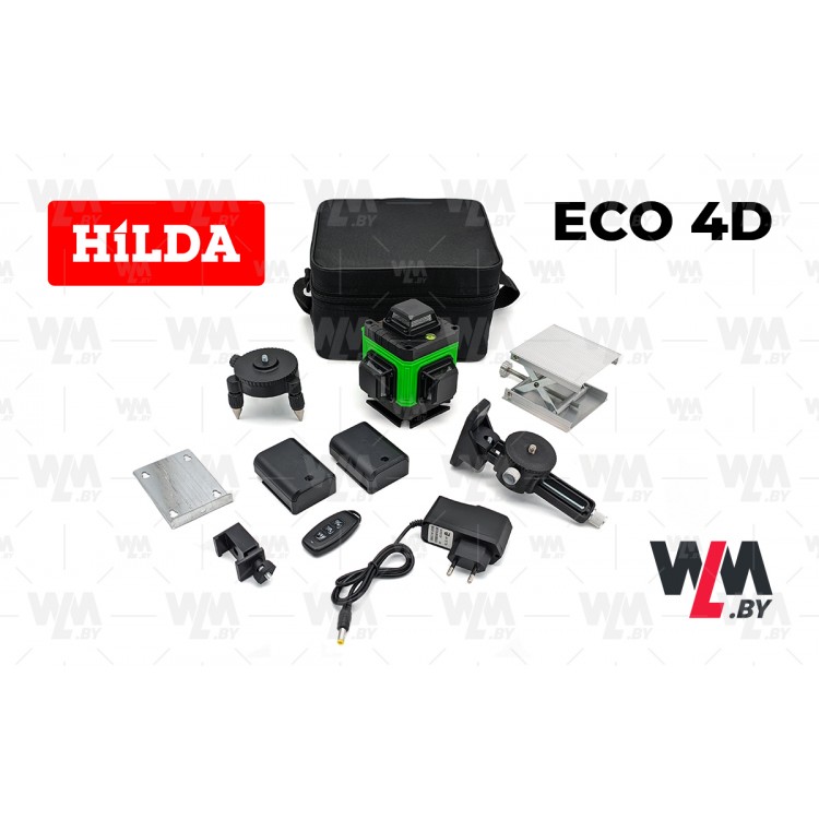 Лазерный нивелир HILDA 4D ECO